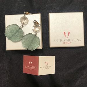 Gorgeous glass Antica Murrina earrings